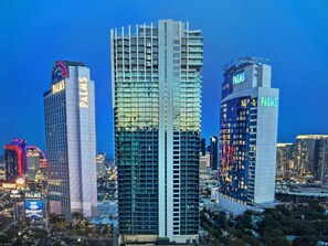 External View of Palms Place Tower & Palms Casino Towers 
