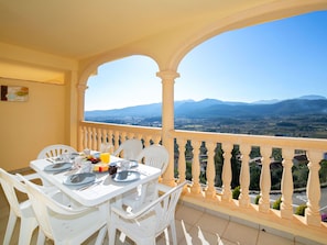 Cloud, Sky, Water, Outdoor Furniture, Shade, Table, Outdoor Table, Chair, Condominium, Porch
