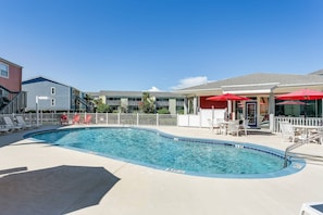 Community pool and clubhouse