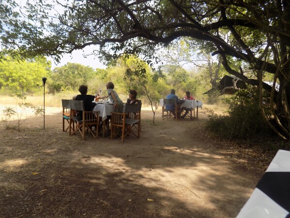 Outdoor dining