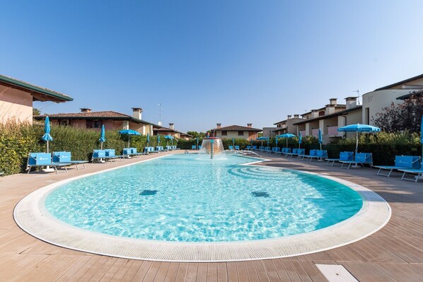 Schwimmbad des Ferienhauses