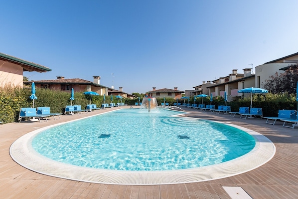 Schwimmbad des Ferienhauses