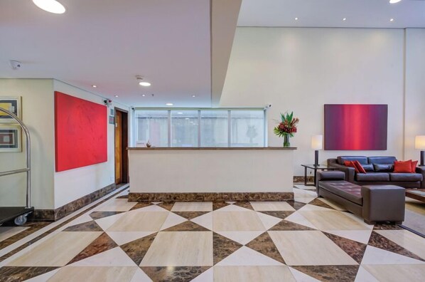 Sala de estar do lobby