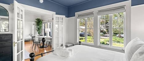 Queen Bedroom with French Doors