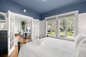 Queen Bedroom with French Doors