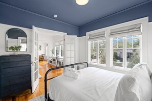 Queen Bedroom with French Doors