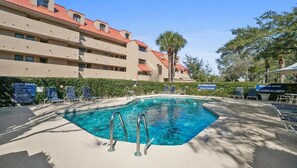 Community Pool is open April-October with BBQ Gas Grills
