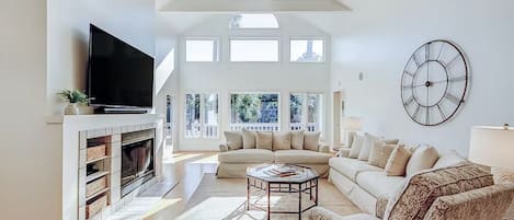 Living Room with lots of natural light!