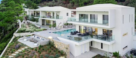 Super Luxury Skiathos Villa |  Seven Stunning Bedroom Suites | Villa Levanta | Achliades