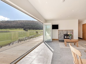 Open plan living space | Larchwood Lodge - Acre Luxury Lodges, Stanner, near Kington