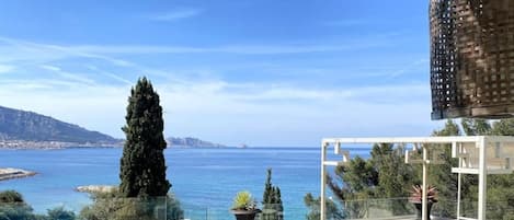 outdoor pool and view