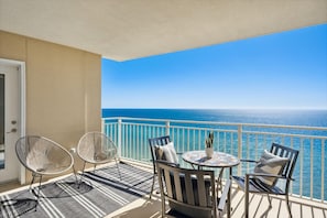 Balcony, Accessible from Living Area & Primary Bedroom