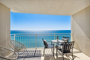Balcony, Accessible from Living Area &amp; Primary Bedroom