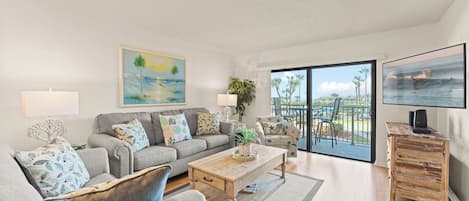 Bright and airy living room, perfect for relaxing with a view.