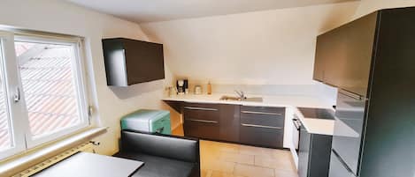 Ferienwohnung 3, 50qm, 1 Schlafzimmer, max 2 Personen-Apartmenthaus Schöne Aussicht