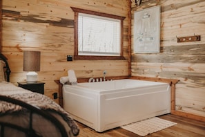 indoor hot tub bath for two