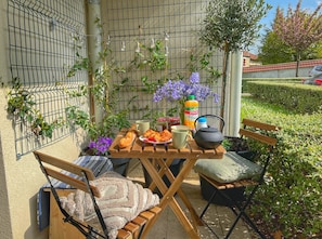 Terrasse du matin