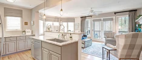 Kitchen--- Bright and Open Floor Plan 