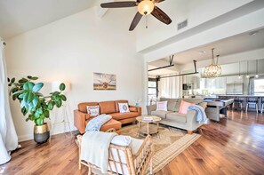 Living Room | 1st Floor | Central A/C | Open Floor Plan