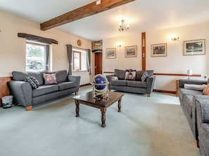 Living room | The Haybarn - Hill Farm Holiday Cottages, Rosedale East, near Pickering