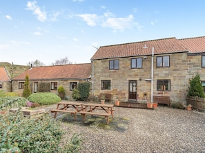 Exterior | The Haybarn - Hill Farm Holiday Cottages, Rosedale East, near Pickering