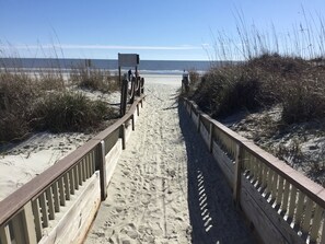 Hilton Head just steps away from the beach