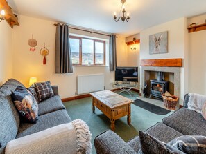 Living room/dining room | Stable Cottage - Hill Farm Holiday Cottages, Rosedale East, near Pickering