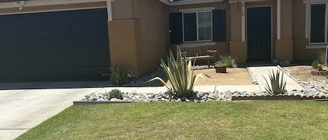 Exterior front house 