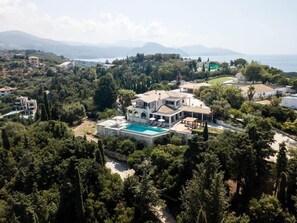 Villa Christina (Xris) - aerial view