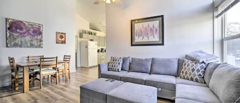 Reno Vacation Rental | 2BR | 1BA | Stairs Required to Access | 900 Sq Ft