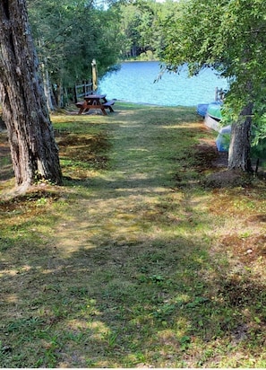 Deeded path to the lake
