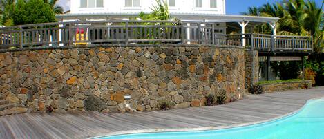 The Bay pool Oceanfront with private Jetty close to Ile aux Cerfs in  Mauritius