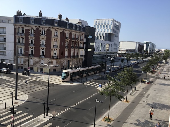 Vue extérieure depuis l’appartement 
