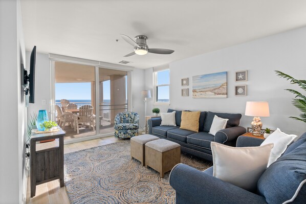 Oceanfront Living Room