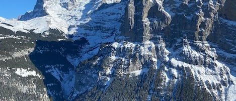 View from apartment in winter