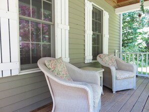 Covered front porch