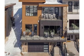 This 3-story townhome is brand new and is luxuriously appointed