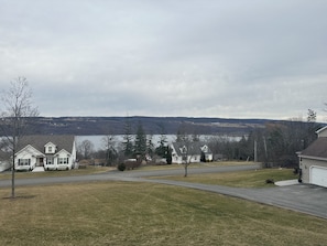 lake view from deck