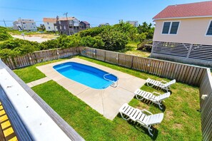 Take a dip in the Private Pool!