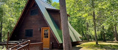 Cabin in the summer
