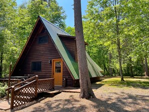 Cabin in the summer
