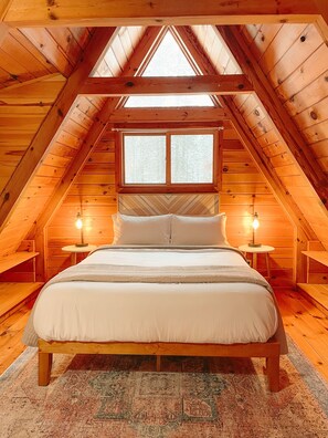 Loft with queen bed