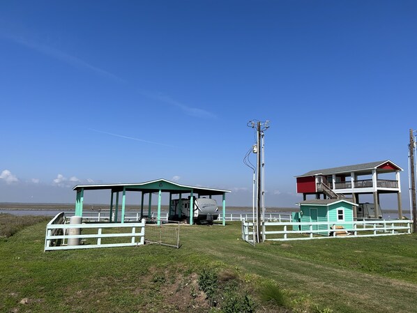 Terrain de l’hébergement 