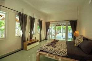 Each bedroom is cozy and neat and complete with amenities you may need during your stay.
