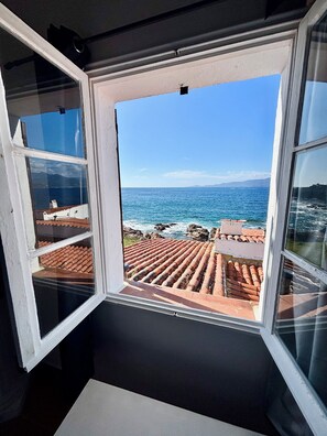 Vista para a praia ou o mar