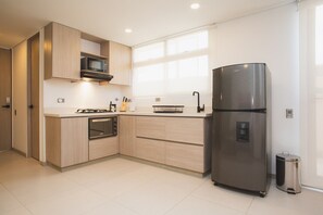 Modern equipped kitchen