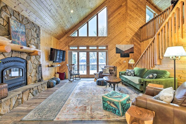 Crandon Vacation Rental | 3BR + Loft | 2BA | Stairs Required to Access