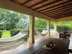 Outdoor dining