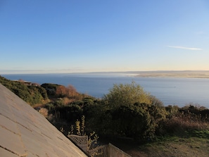 View South East across Moray Firth from Longhouse Cottages