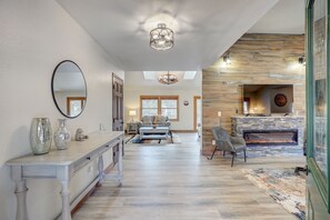 The view when you walk in